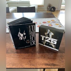 P90X and Beachbody Focus T25 Workout Programs - 2 Complete DVD Sets